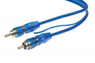 RCA Y audio kabel BLUE BASIC line, 1xsamice, 2xsamec