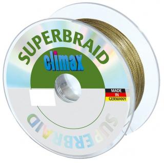CLIMAX Superbraid - 0,28 mm - 22,0kg - 25m - barva: šedá CLIMAX Superbraid - 0,04 mm - 3,1kg - 25m - barva: šedá