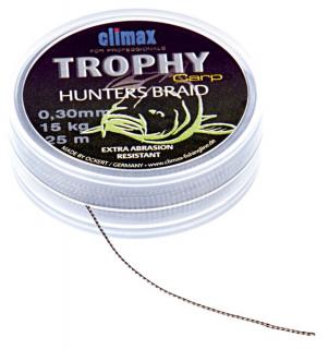 Climax Trophy Carp Hunters Braid 20m/45lb Climax Trophy Carp Hunters Braid 20m/30lb