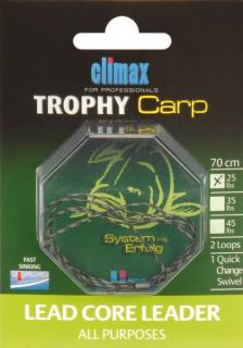 Climax Trophy Carp Lead Core Leader all Purposes - 15 kg Climax Trophy Carp Lead Core Leader all Purposes - 12 kg
