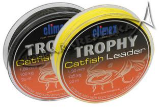 CLIMAX Trophy Catfish Leader Hard Mono 50m / 1,20 / 100 kg CLIMAX Trophy Catfish Leader Hard Mono 50m / 1,05 / 80 kg