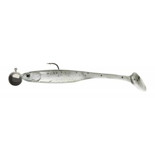 CRAZY FIN SHAD READY TO FISH 10 CM (2 ks v balení) CRAZY FIN SHAD READY TO FISH 10 CM pearl white