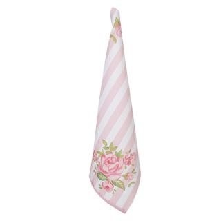 Bavlněná kuchyňská utěrka  Pink Rose - 50*70 cm
