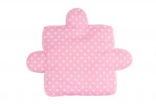 Bavlněné růžové polštáře puzzle