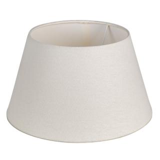 Bílé stínidlo na lampu -Ø 30*17 cm / E27
