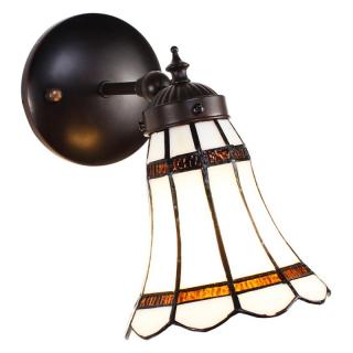 Nástěnná lampa Tiffany Bright Winter - 17*12*23 cm E14/max 1*40W