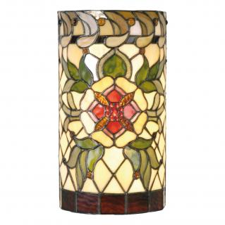 Nástěnná lampa Tiffany Majestic Flower - 20*11*36 cm 2x E14 / Max 40W