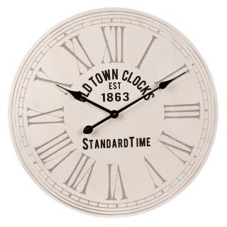 Nástěnné hodiny  Old town - Ø 60*4 cm / 1*AA