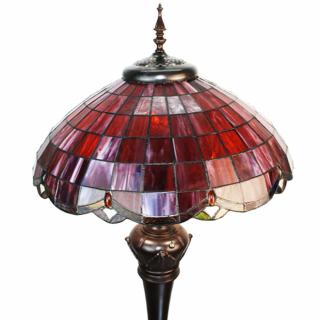 Stojací  lampa Tiffany - Ø 51*166 cm E27/max 3*60W