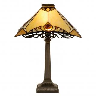 Stolní lampa Tiffany -	36*36*50 cm E14/max 1*40W