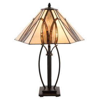 Stolní lampa Tiffany  - 51*44*66 cm  E27/2x60 W