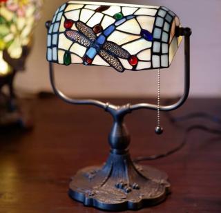 Stolní lampa Tiffany Gonos - 27*20*36 cm 1x E27 / max 60w