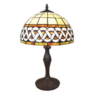 Stolní lampa Tiffany  Matteo - Ø 31*43 cm E27/max 1*40W