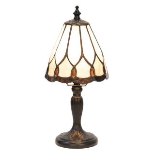 Stolní  lampa Tiffany - Ø 14*31 cm