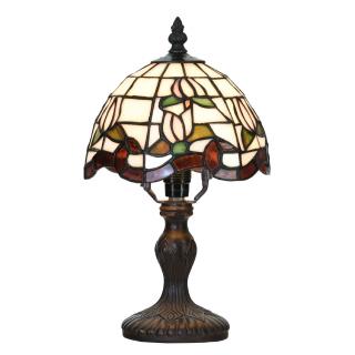 Stolní lampa Tiffany -	Ø 18*32 cm E14/max 1*25W