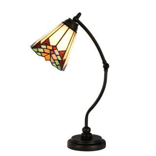 Stolní lampa Tiffany - 	Ø 26*50 cm/E14