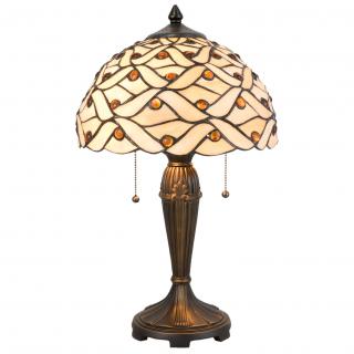 Stolní lampa Tiffany  - Ø 30*50 cm  E27 /2x40 W