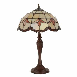 Stolní lampa Tiffany - Ø 35*53 cm E14/max 2*40W