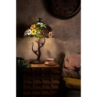 Stolní lampa Tiffany -  Ø 41*57 cm E27/max 2*60W