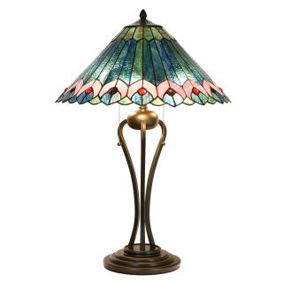 Stolní lampa Tiffany - 	Ø 48*73 cm