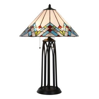 Stolní lampa Tiffany - 	Ø 51*75 cm