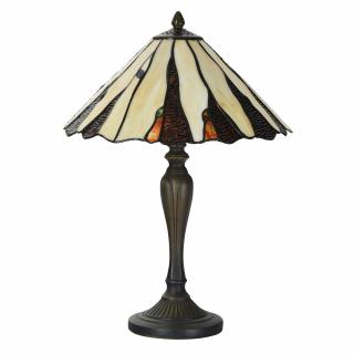 Stolní Tiffany lampa - Ø 36*60 cm E14/max 2*40W