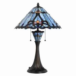 Stolní Tiffany lampa - Ø 40*61 cm E27/max 2*60W