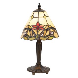 Stolní vitrážová lampa Tiffany  - Ø 20*36 cm