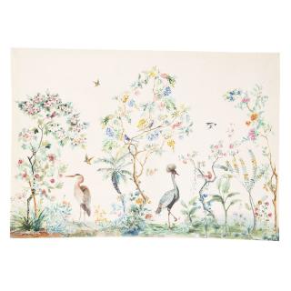 Textilní prostírání Birds in Paradise - 48*33 cm - 6 ks