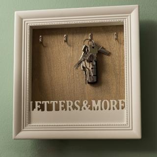 Věšák na klíče Hosanna  s prostorem na dopisy-  35*34*6 cm