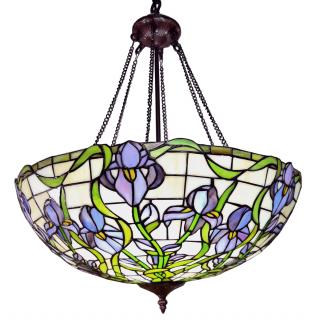 Závěsná lampa Tiffany -Ø 56*116 cm E27/max 3*60W