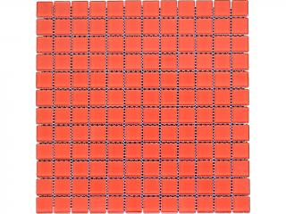 Saneo Mozaika UNI, 30x30 cm, červená, lesk 1ks