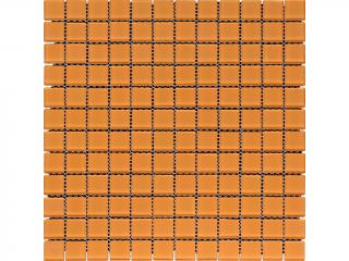 Saneo Mozaika UNI, 30x30 cm, oranžová, lesk 1ks