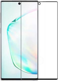 3D Ochranné Tvrzené Sklo Pro Samsung NOTE 10 - Černé (2019)