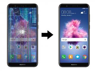 Výměna displeje Huawei P Smart včetně skla Barva mobilu: Bílá - White