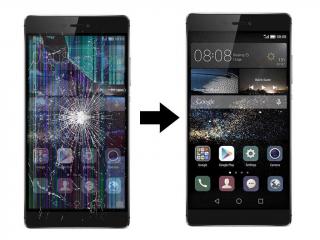 Výměna displeje Huawei P8 včetně skla Barva mobilu: Černá - Black
