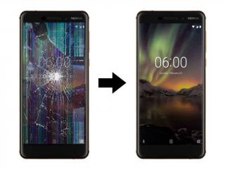 Výměna displeje Nokia 6.1 včetně skla