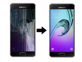 Výměna displeje Samsung A3 2016 Barevná varianta Samsung: Černá - Black