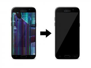 Výměna displeje Samsung A3 2017 Barevná varianta Samsung: Černá - Black