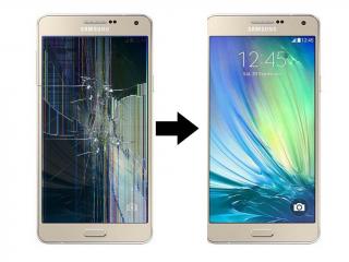 Výměna displeje Samsung A7 Barevná varianta Samsung: Zlatá - Gold