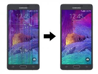 Výměna displeje Samsung Note 4 včetně skla Barevná varianta Samsung: Černá - Black