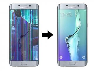 Výměna displeje Samsung S6 Edge Barevná varianta Samsung: Bílá - White