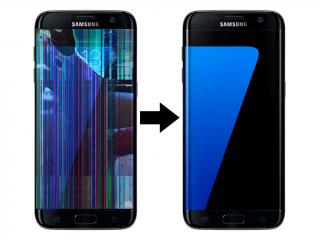 Výměna displeje Samsung S7 Edge včetně skla - G935F Barevná varianta Samsung: Černá - Black