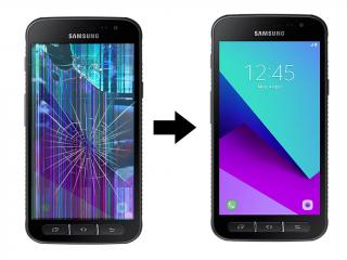 Výměna displeje Samsung Xcover 4 včetně skla