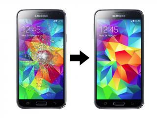 Výměna dotykového skla Samsung S5 (G900F) Barevná varianta Samsung: Bílá - White