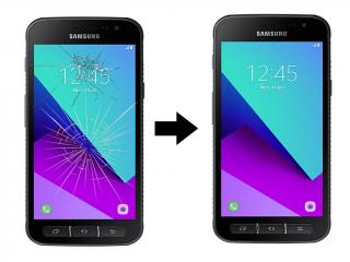 Výměna rozbitého dotykového skla Samsung XCOVER 4