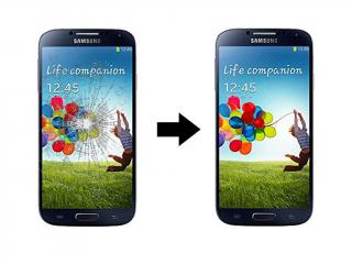 Výměna rozbitého skla displeje Samsung S4 - i9505 Barevná varianta Samsung: Bílá - White