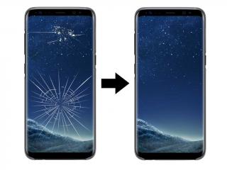 Výměna rozbitého skla displeje Samsung S8 Plus - G955