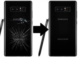 Výměna zadního krytu Samsung Note 8 Barevná varianta Samsung: Černá - Black