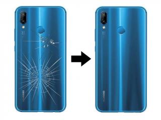 Výměna zadního skla Huawei P20 Lite Barva mobilu: Modrá - Blue
